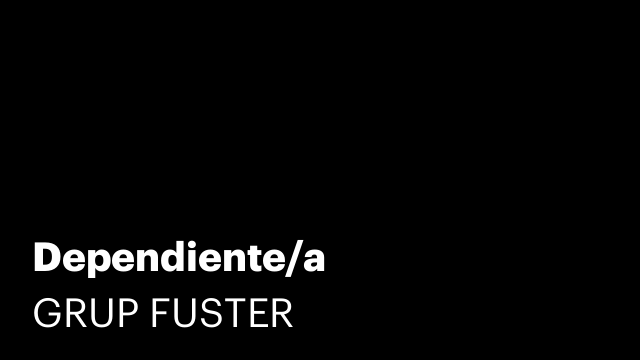 Dependiente/a