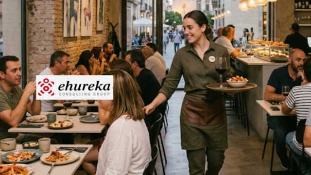 CAMARERO/A SALA POR 20H - 30H RECONOCIDO GRUPO GASTRONOMICO