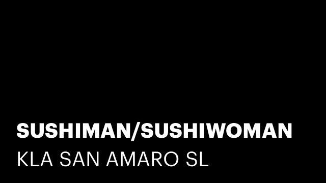 SUSHIMAN/SUSHIWOMAN