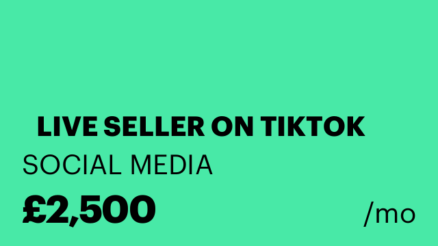 ✨LIVE SELLER ON TIKTOK✨
