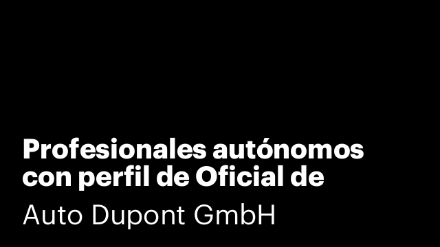 Profesionales autónomos con perfil de Oficial de Primera en construcción