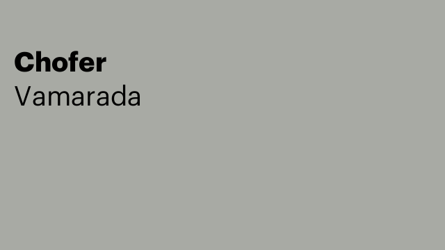 Chofer