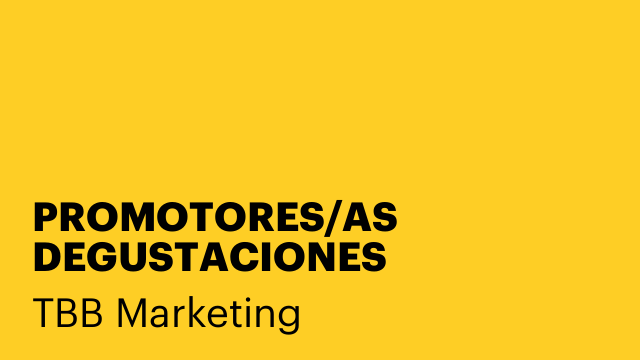 PROMOTORES/AS DEGUSTACIONES BARCELONA