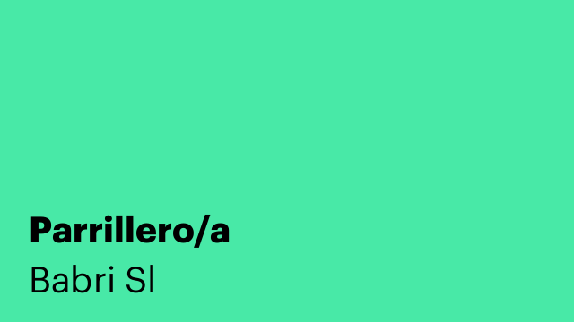 Parrillero/a