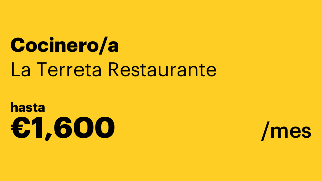 Cocinero/a