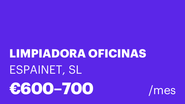 LIMPIADORA OFICINAS