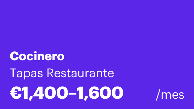Cocinero
