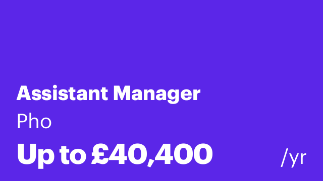 Assistant Manager