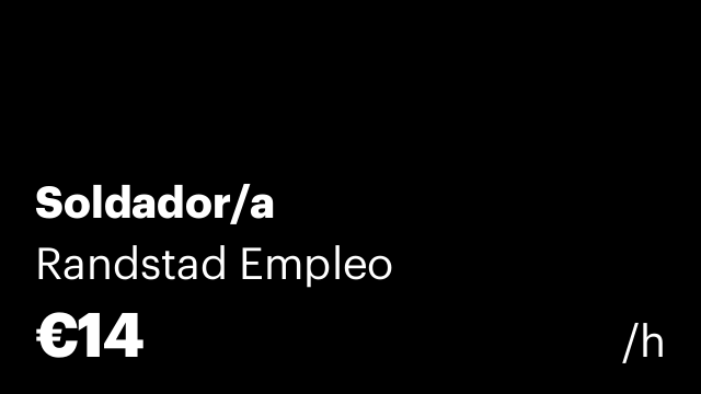 Soldador/a
