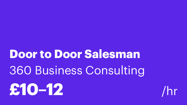 Door to Door Salesman
