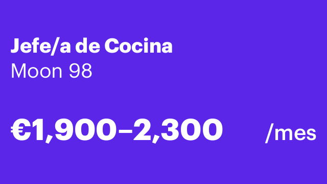 Jefe/a de Cocina