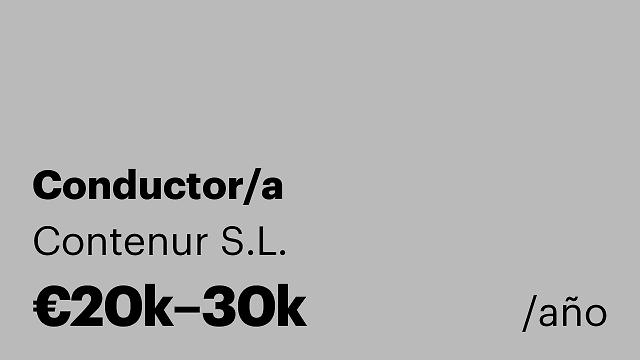 Conductor/a