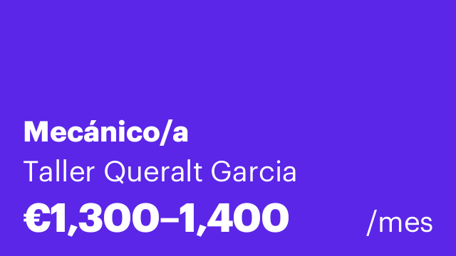 Mecánico/a