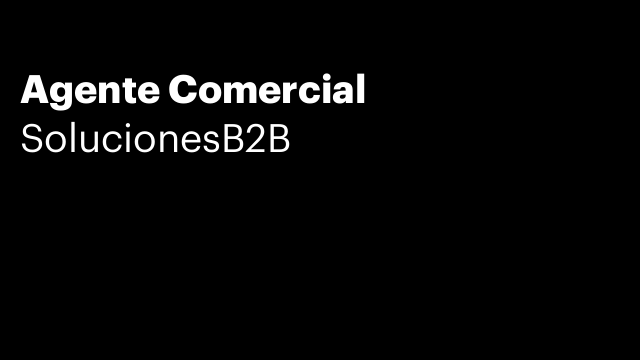 Agente Comercial