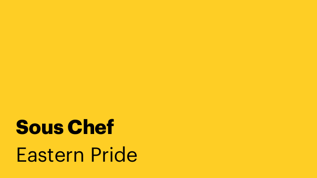 Sous Chef