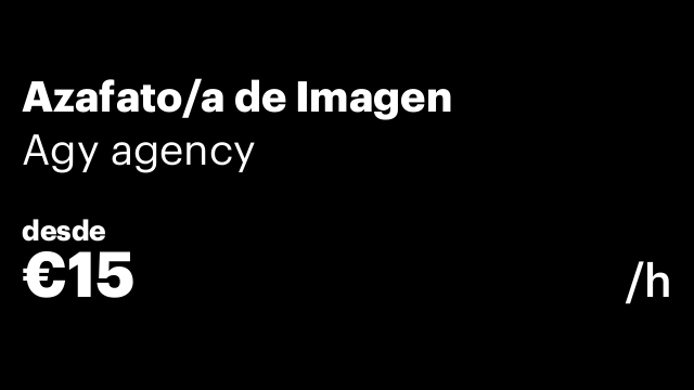 Azafato/a de Imagen
