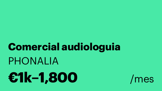 Comercial audiologuia