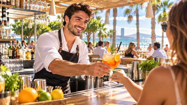 CAMARERO/A BARRA 40H - TURNO SEGUIDO PARA RECONOCIDO GRUPO GASTRONOMICO
