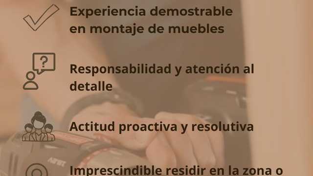 Montador/a