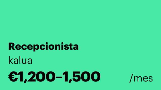 Recepcionista