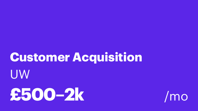 Customer Acquisition