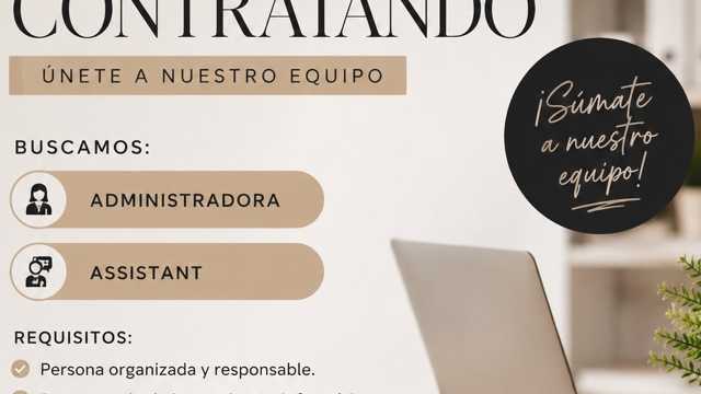Administrador/a asistente