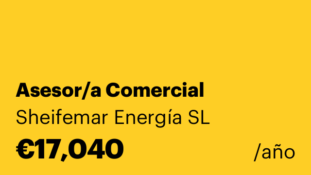 Asesor/a Comercial