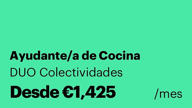 Ayudante/a de Cocina