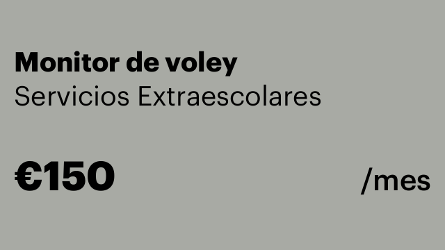 Monitor de voley
