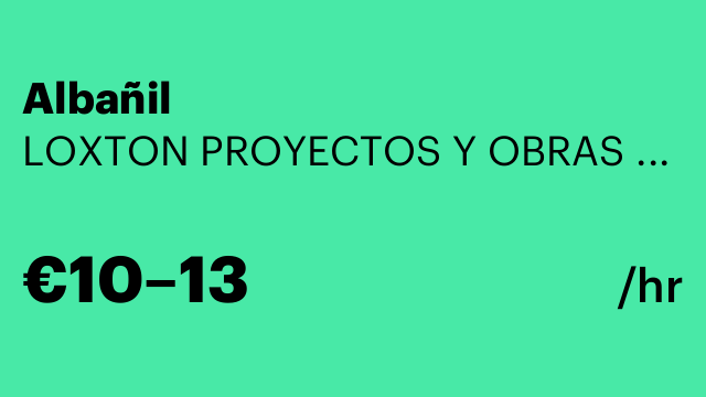 Albañil
