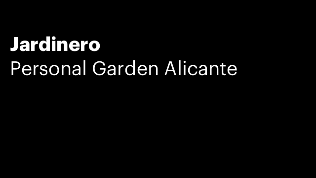Jardinero