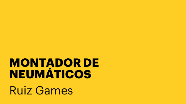 MONTADOR DE NEUMÁTICOS