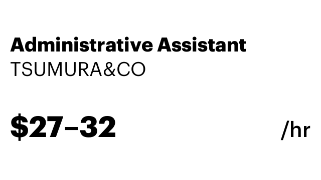 Administrative Assistant