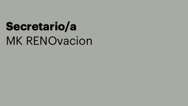 Secretario/a