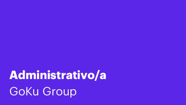 Administrativo/a