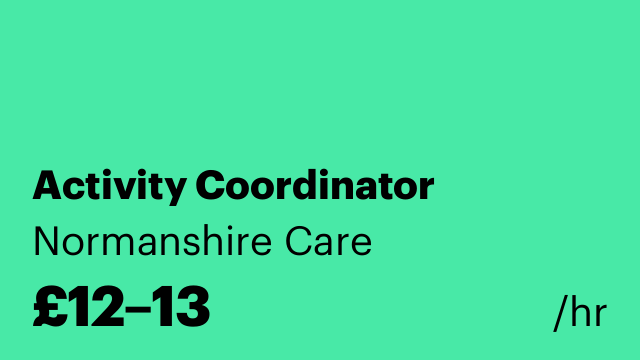 Activity Coordinator
