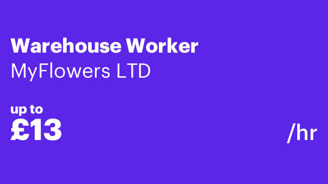 Warehouse Worker