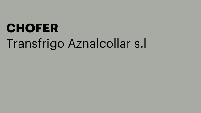 CHOFER