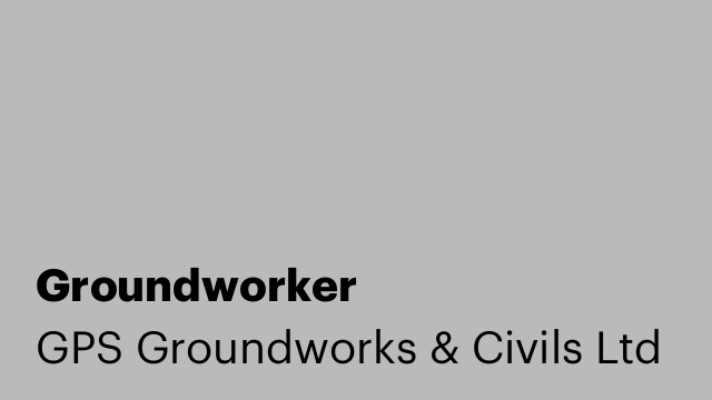 Groundworker