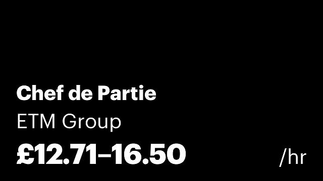 Chef de Partie