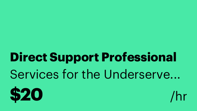 Direct Support Professional