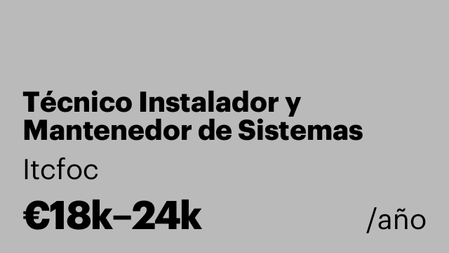 Técnico Instalador y Mantenedor de Sistemas Contra Incendios (PCI)