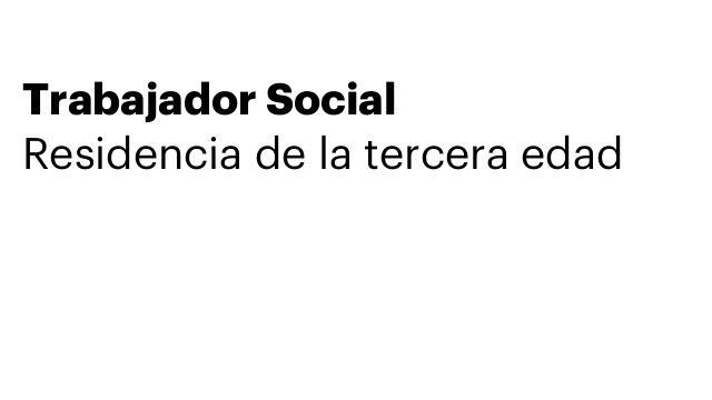 Trabajador Social