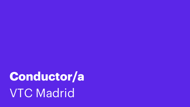 Conductor/a