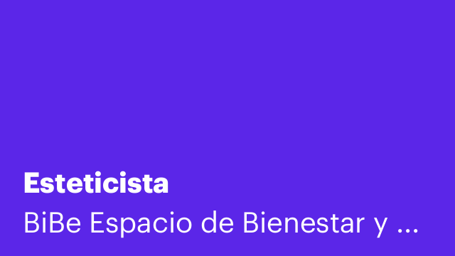 Esteticista
