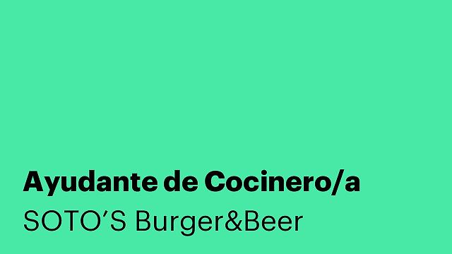 Ayudante de Cocinero/a