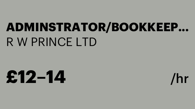 ADMINSTRATOR/BOOKKEEPER