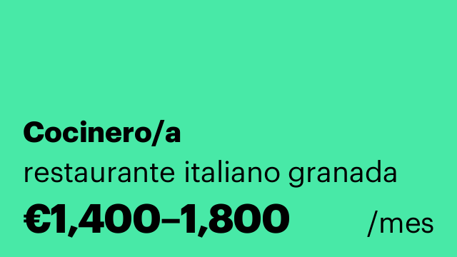 Cocinero/a
