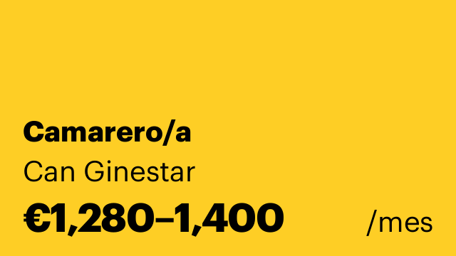 Camarero/a