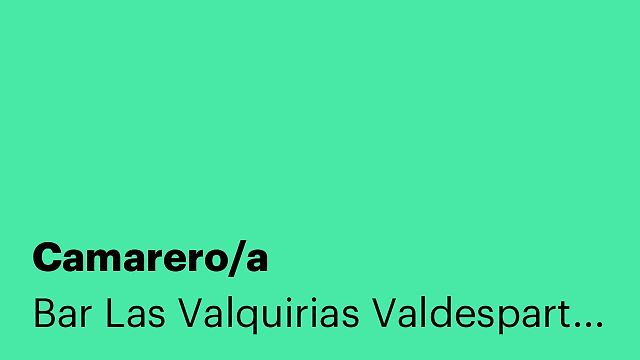 Camarero/a